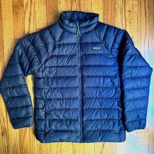 Patagonia Navy Down Sweater